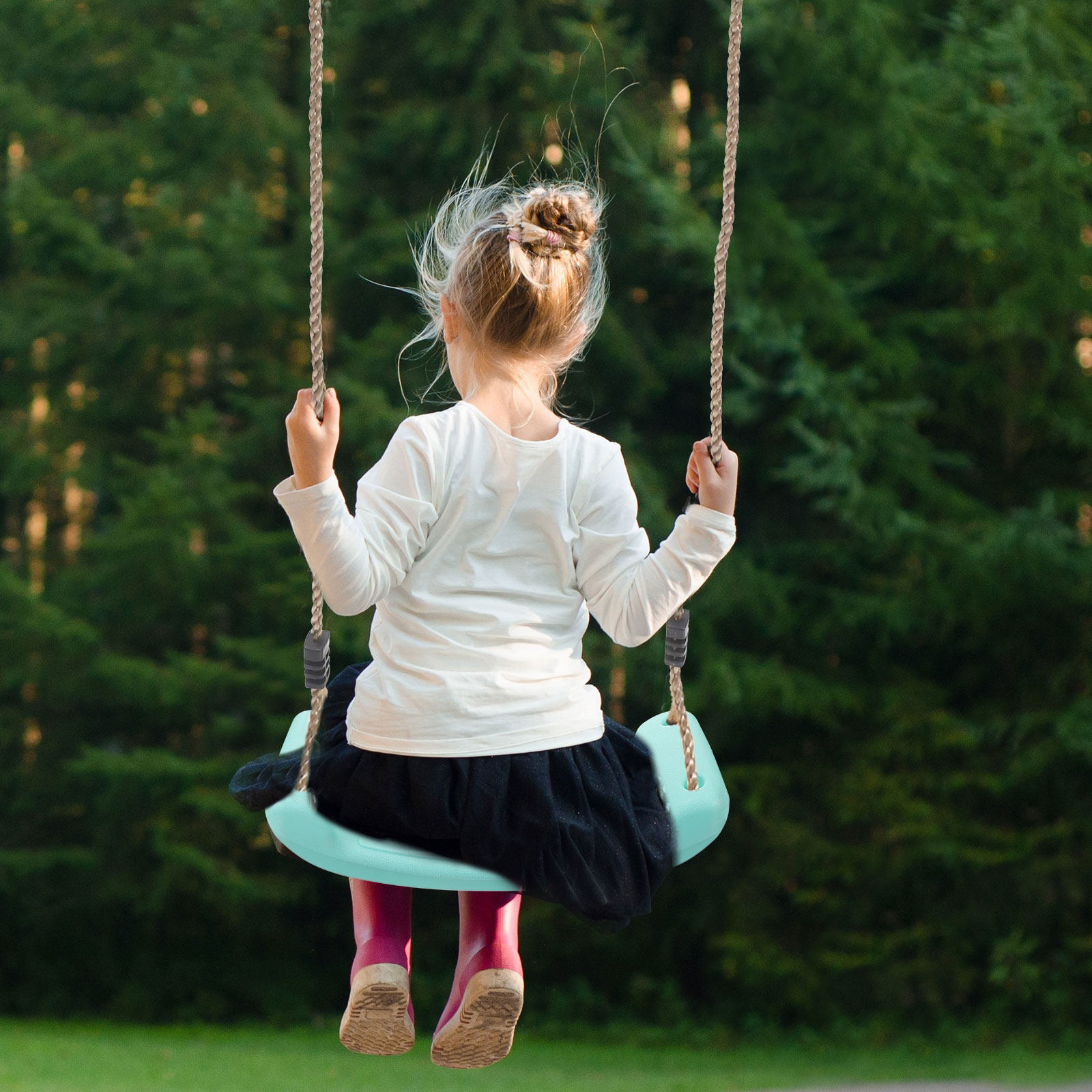 Kids Outdoor Chair Plastic - Çocuklar için Asılı Sandalye Plastik Salıncak