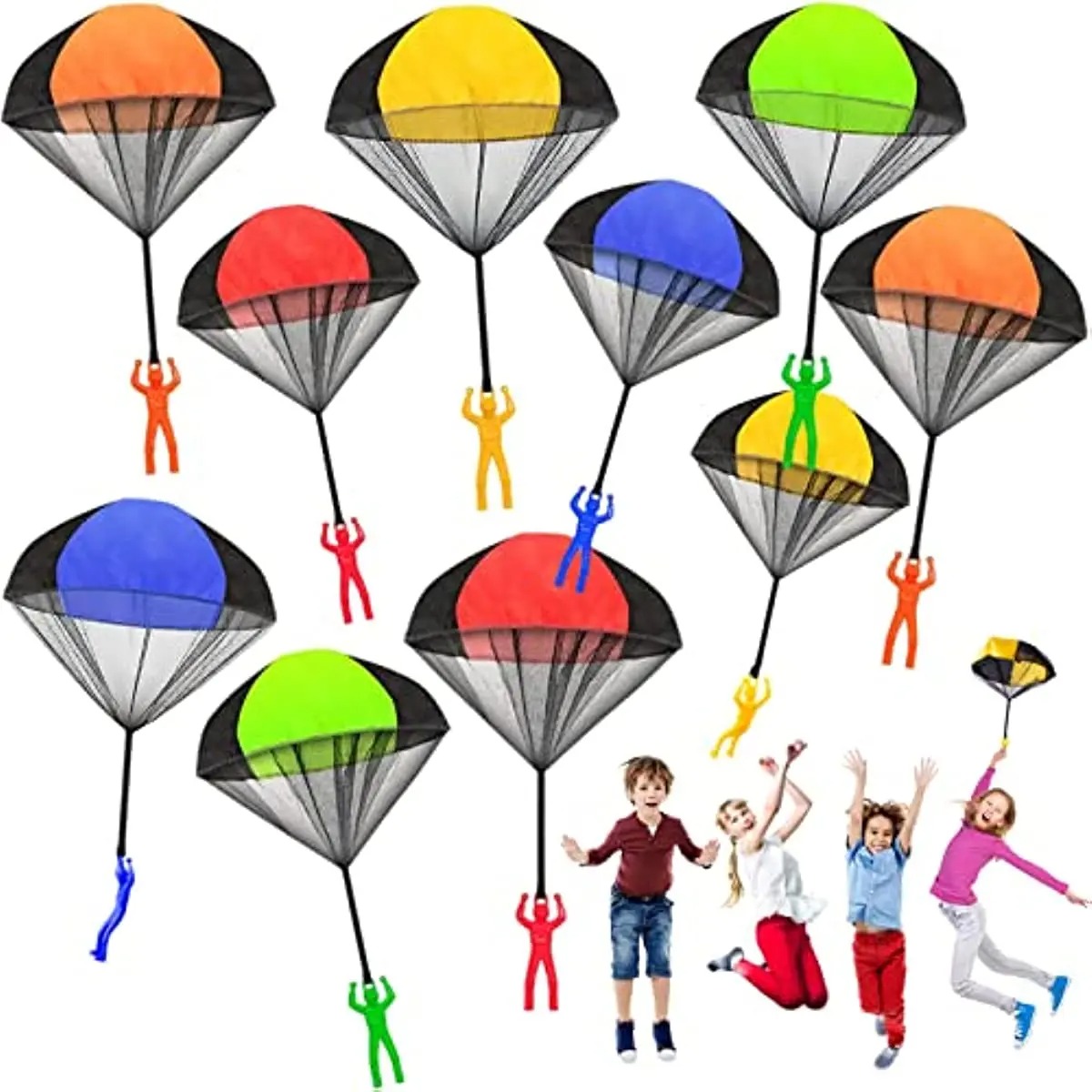 Kids Unique Outdoor Toys - Çocuklar için Paraşüt Oyuncakları Arapsaçı Ücretsiz