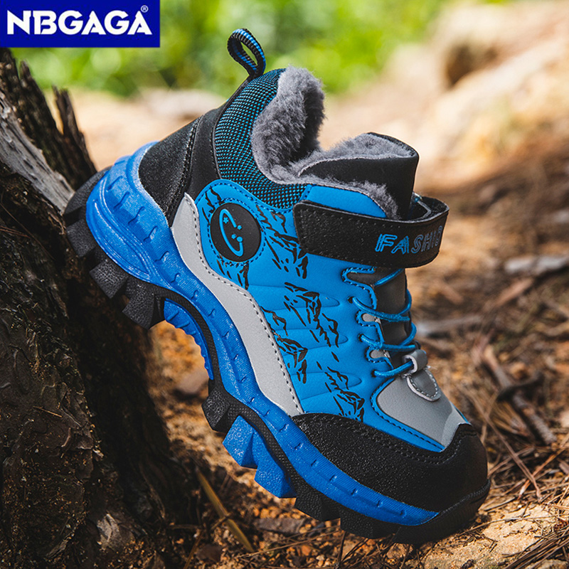 Kids Outdoor Climber - Kış çocuk rahat kar yarım çizmeler