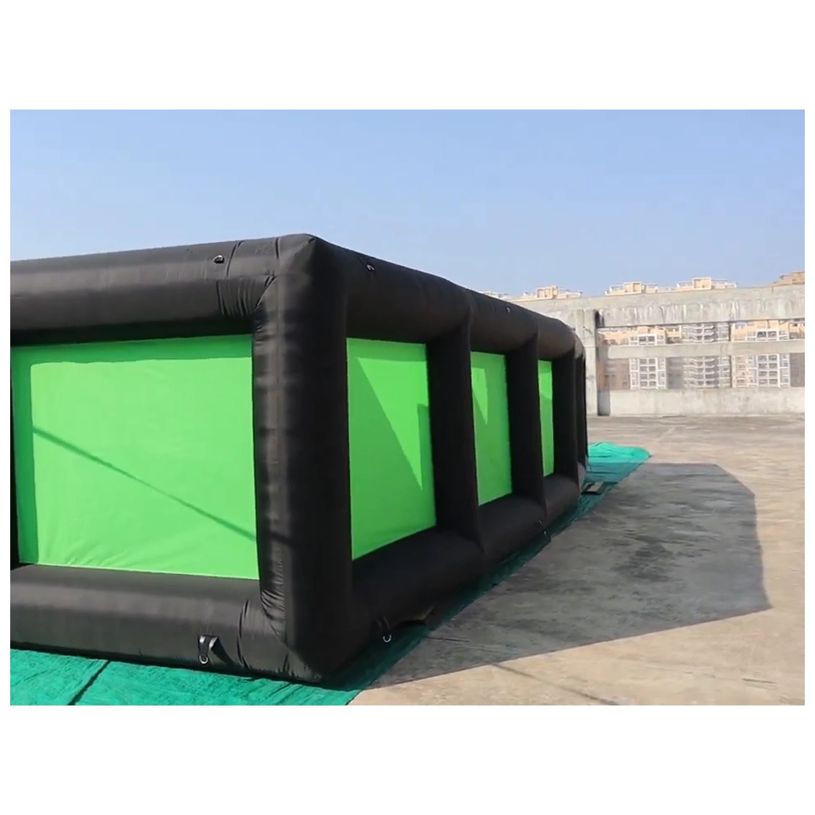 Açık Hava Siyah Yeşil Şişme La - Kids Outdoor Venues incelemesi ve fiyatı