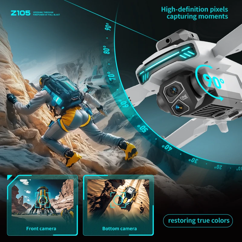 Z105 Mini Drone RC Quadcopter  - Kids Unique Outdoor Toys incelemesi ve fiyatı