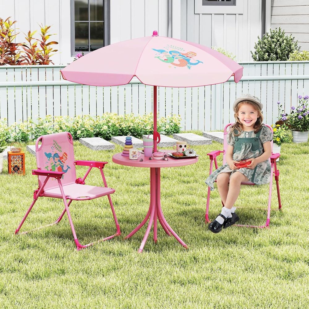 Çocuk Piknik Masası, 2 Katlanı - Kids Outdoor Umbrella For Table incelemesi ve fiyatı
