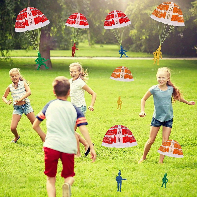 10/100 adet Paraşüt Oyuncaklar - Kids Unique Outdoor Toys incelemesi ve fiyatı
